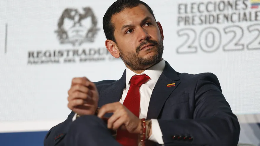 El exministro de Interior y candidato a presidencia de Colombia, Daniel Palacios.