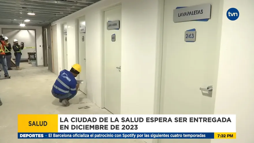 Ciudad de la Salud avanza a buen ritmo