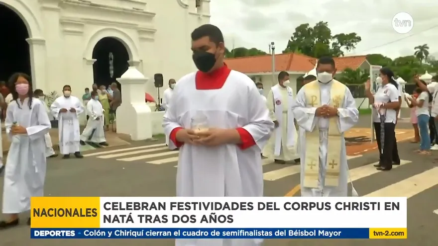 Natá celebra el Corpus Christi