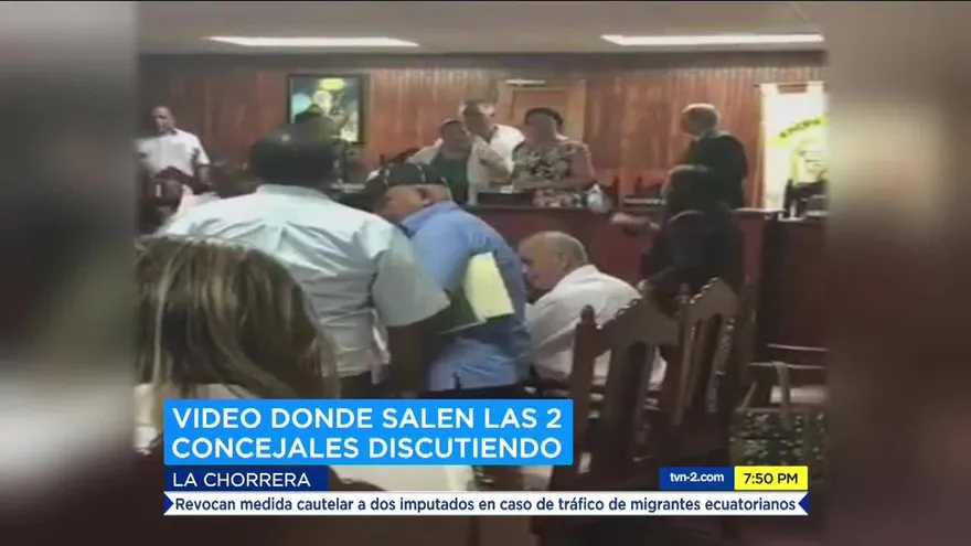 Conflicto entre concejales en La Chorrera