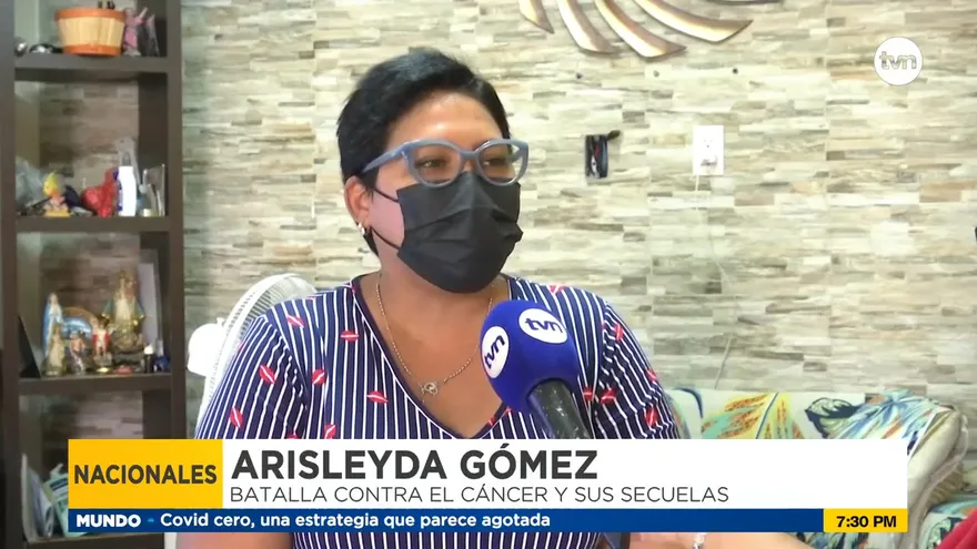 Arisleyda enfrenta una batalla contra el cáncer