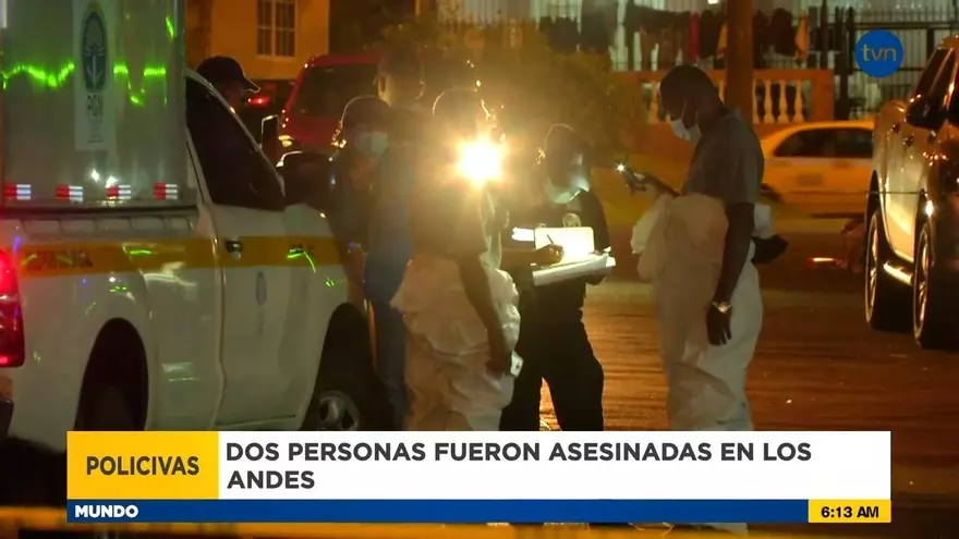 Asesinan a dos personas en Los Andes Nº 2