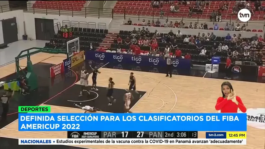 Convocatoria de la selección mayor de baloncesto de Panamá para clasificatoria FIBA