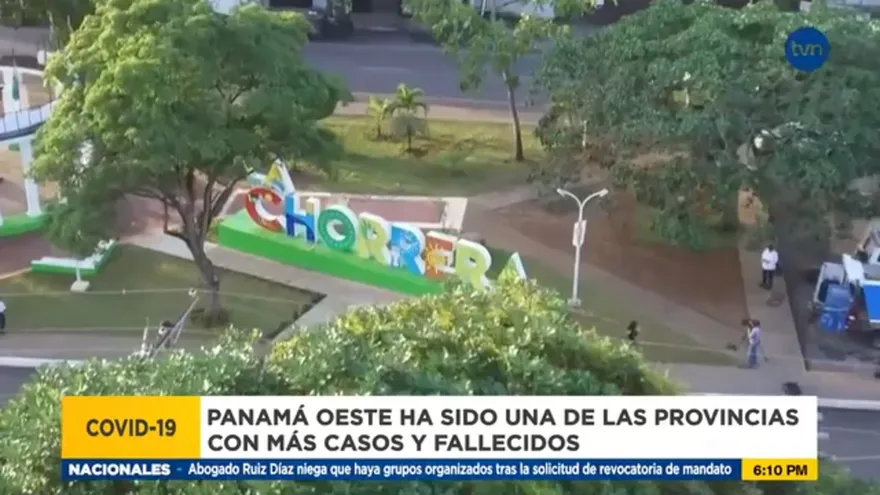 Panamá Oeste, una de las provincias más golpeadas por la pandemia