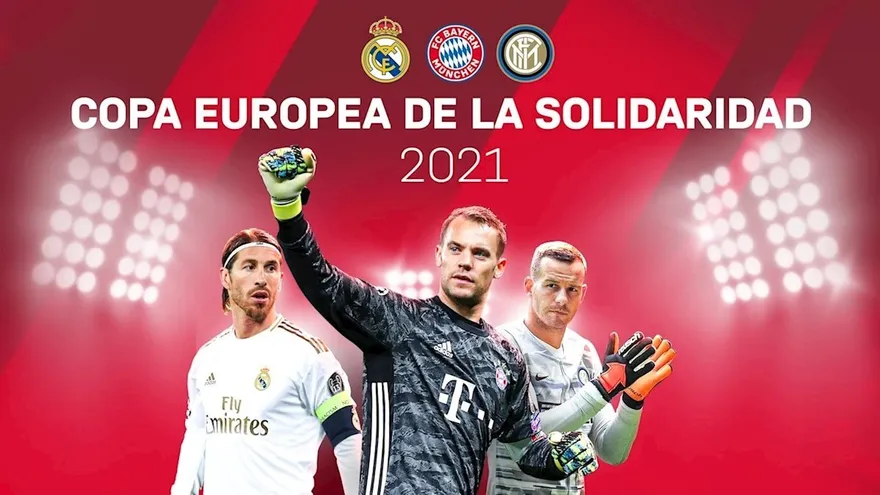 Real Madrid, Bayern e Inter crean la Copa de la Solidaridad