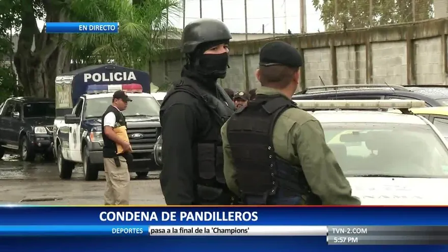 Nueve años de cárcel a 18 pandilleros de Curundú