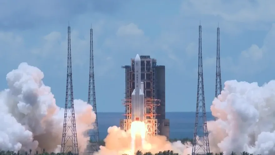 Sonda espacial china envía video de Marte