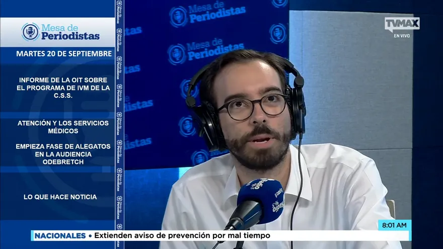 Mesa de periodistas del 20 de septiembre