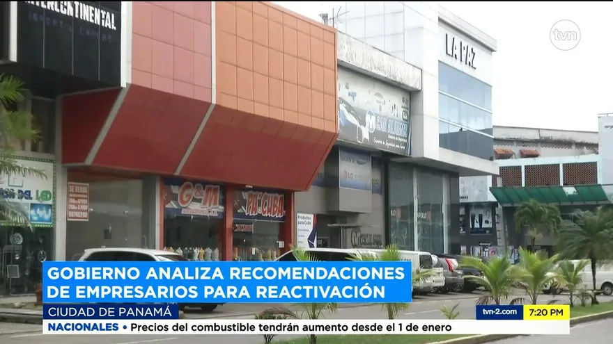 Gobierno analiza recomendaciones de empresarios para reactivación