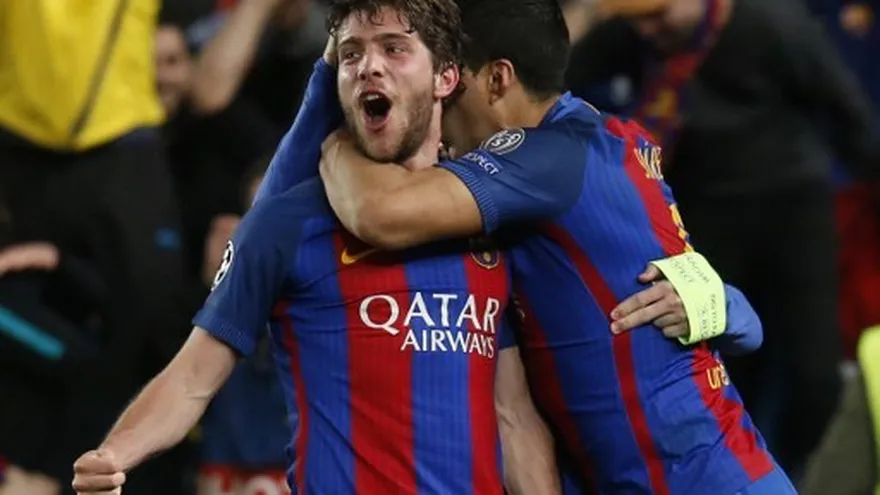 "En París estábamos jodidos, pero este equipo creía", dice Sergi Roberto.