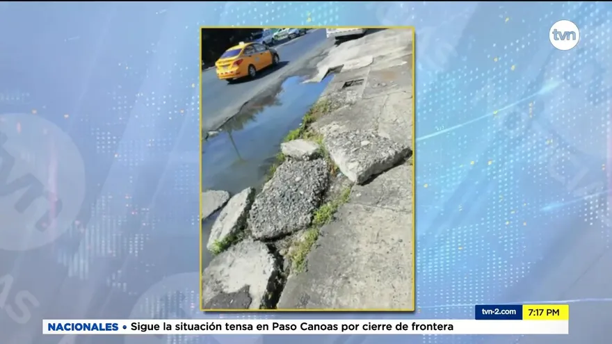 Llueven las denuncias de falta de aceras en la capital