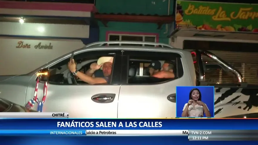 Azuero celebra el histórico triunfo de Panamá