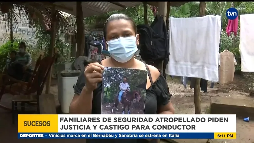 Familiares de agente de seguridad atropellado piden justicia