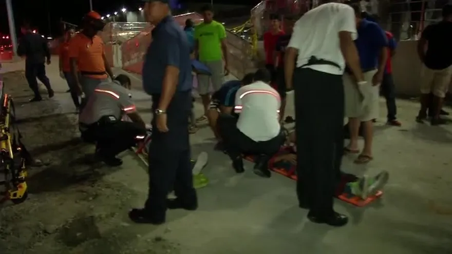 Dos menores y una mujer heridos en accidente de tránsito