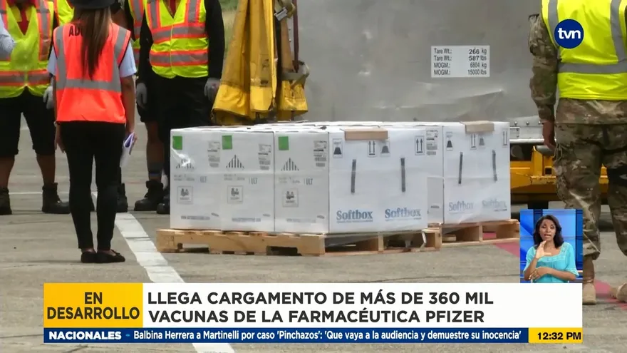 Viceministra de Salud, Ivette Berrio recibió vigésimo cuarto lote de vacunas Pfizer