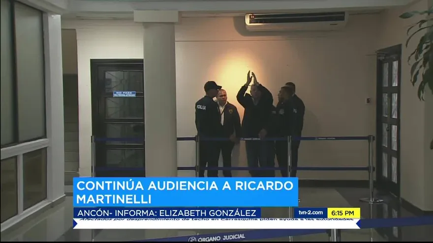 Audiencia a Martinelli prosiguió este martes por el caso Pinchazos