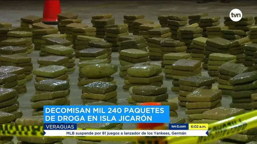 Decomisan más de mil kilos de droga en Veraguas