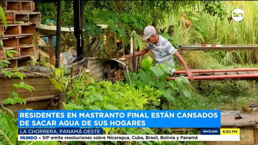 Residentes en la comunidad de ‘El Mastranto Final’ sufren por los efectos de las inundaciones