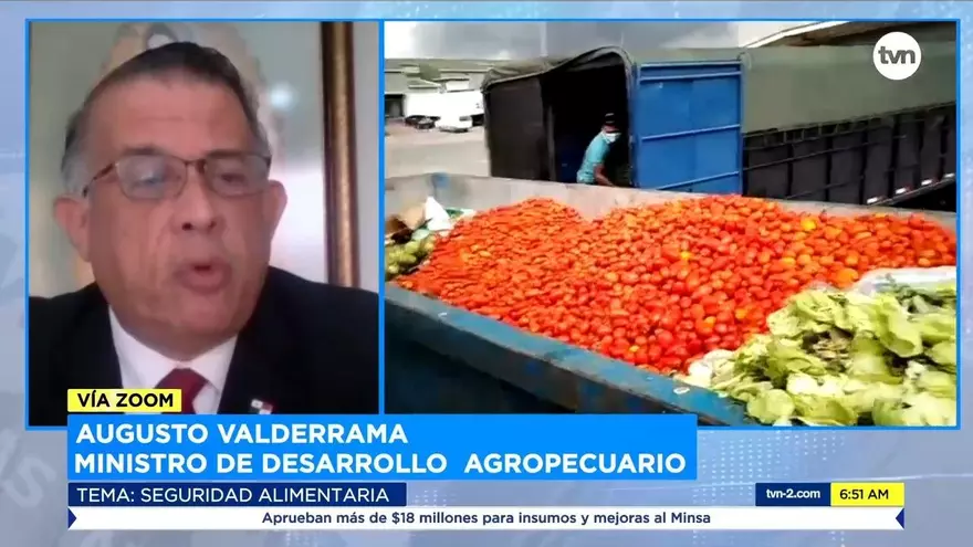 ‘Botar comida en pandemia es un pecado mortal”, afirma Valderrama