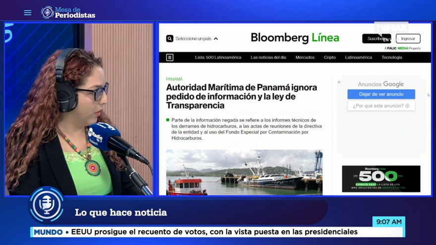 mesa de periodistas 11 de noviembre