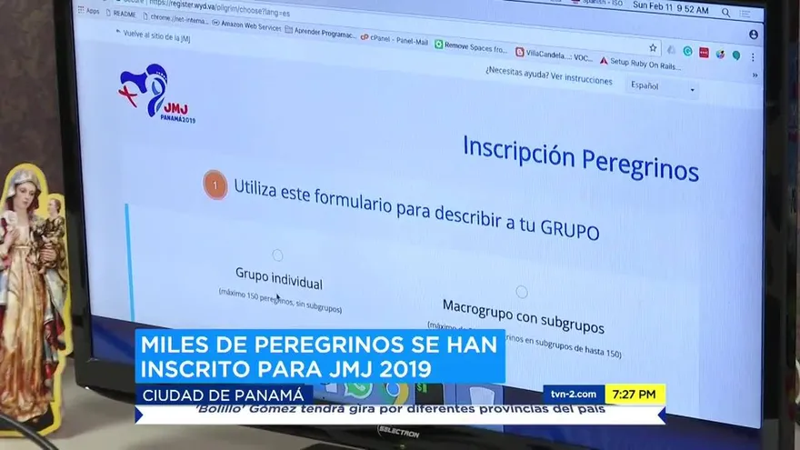 Aumentan las cifras de peregrinos inscritos para la JMJ 2019