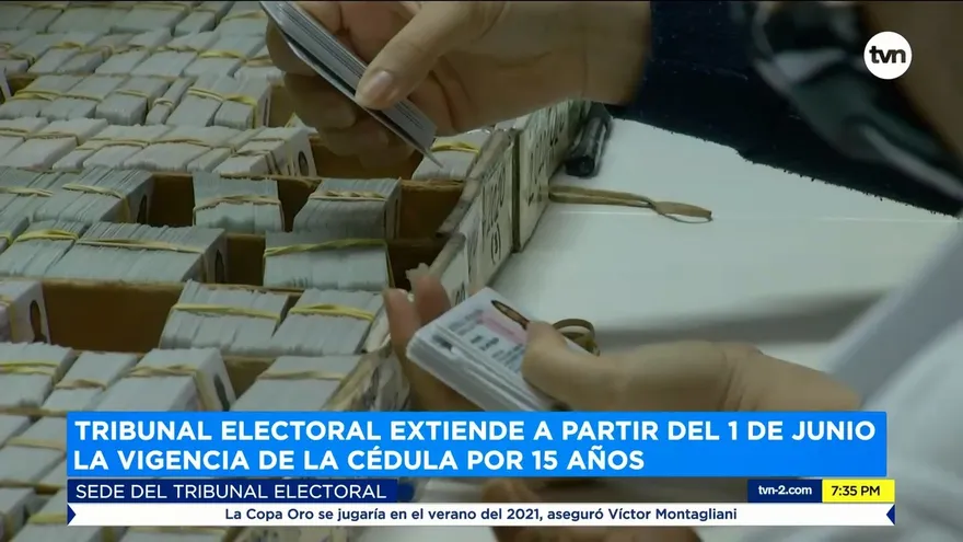 A partir del 1 de junio extienden la vigencia de la cédula por 15 años