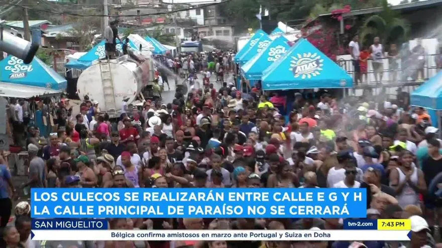 Todo listo para los carnavales en San Miguelito