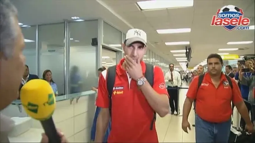 Declaraciones de Jaime Penedo al llegar a Panam