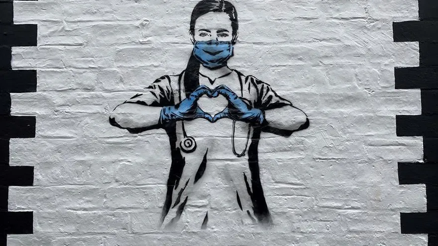 Obra del artista The Rebel Bear.