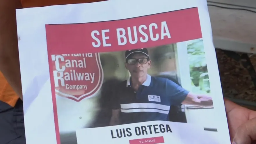 Imagen de Luis Ortega, desaparecido en el sector del Lago en Cerro Azul