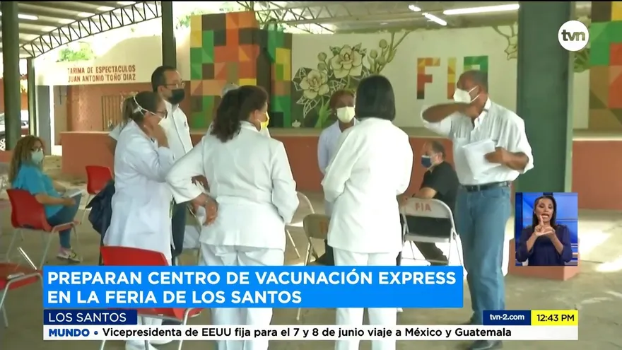 Azuero se prepara para iniciar jornada de vacunación express