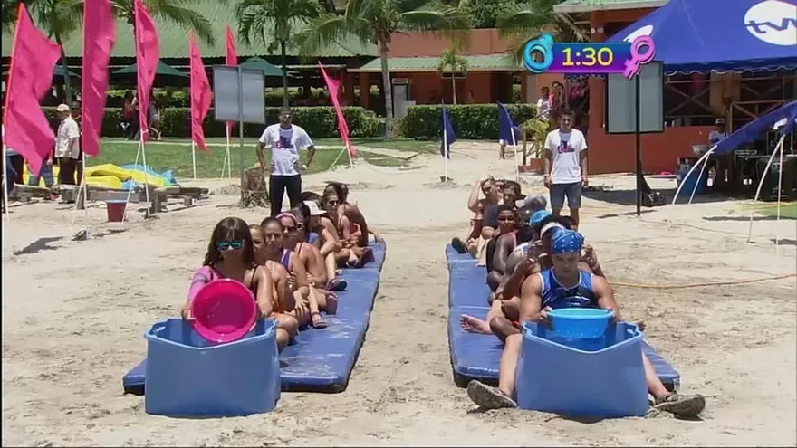 Los guerreros lo dieron todo para salir victoriosos jugando El Balde