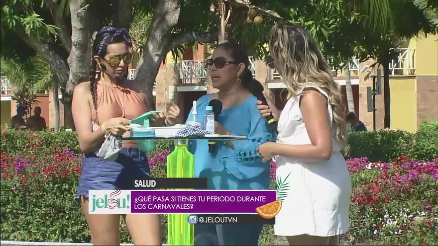 ¿Qué hacer si tienes tu periodo durante los carnavales?