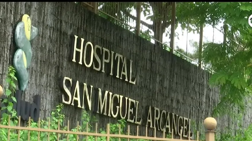 Fachada del Hospital San Miguel Arcángel en el distrito de San Miguelito.