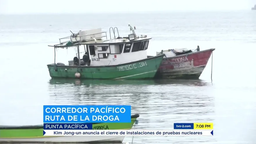 'Corredor del Pacífico', ruta de la droga