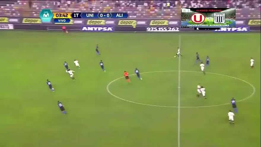 Gol de Luis Tejada en el clásico peruano