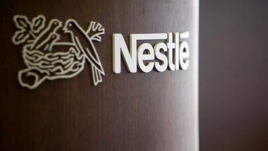 Logo de la multinacional suiza Nestlé.
