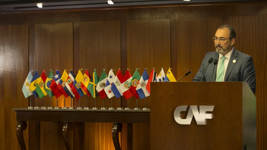 Sergio Díaz-Granados, presidente ejecutivo de CAF –banco de desarrollo de América Latina y el Caribe