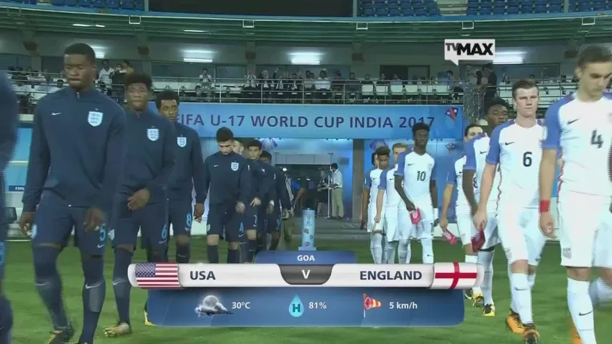 Inglaterra a semifinales en el sub 17 de la India