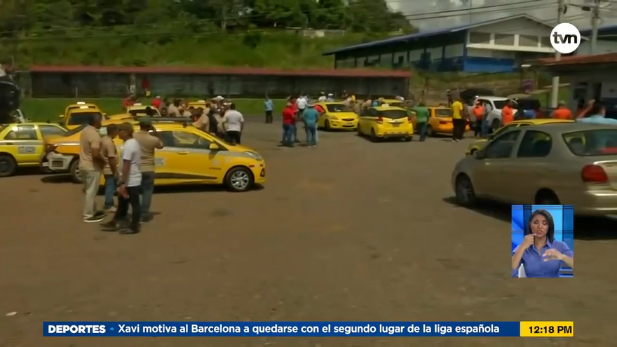 Paro de transporte en Panamá Oeste continuará este martes