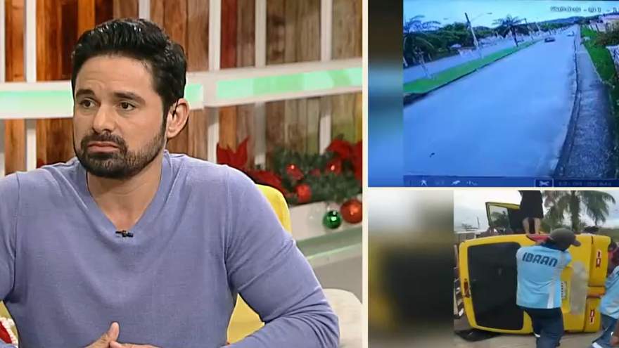 Robin Durán opina sobre el colegial que se volcó en Arraiján
