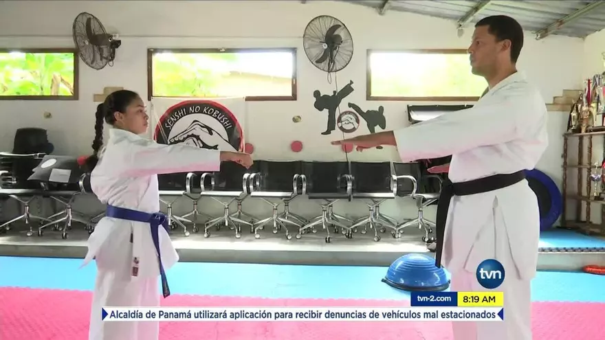 Una karateca con mucho potencial