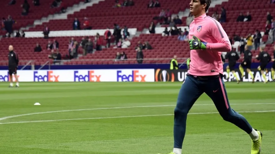 Portero argentino Axel Werner debuta con el Atlético