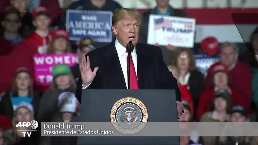 Trump pide a medios “parar hostilidad” ante presuntas bombas