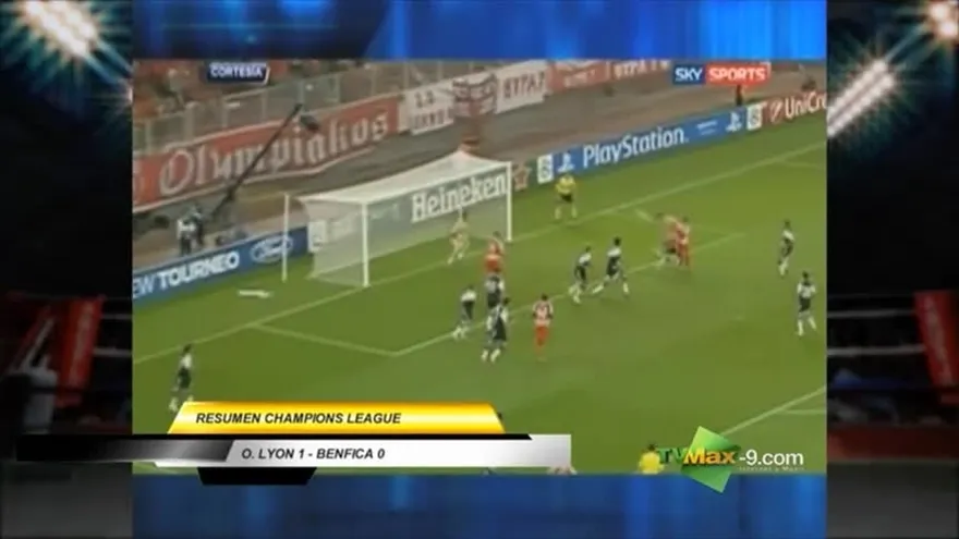 Champions: Olympique Lyon 1-0 Benfica