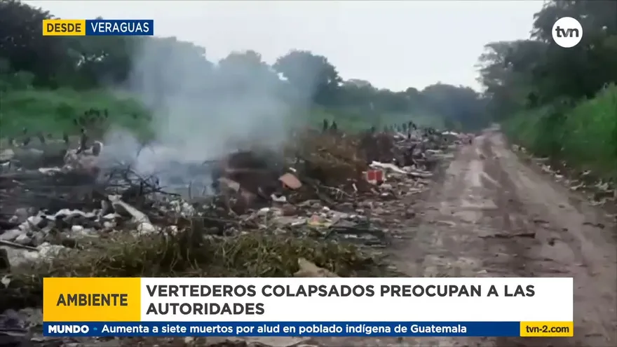 Distritos de Veraguas mantienen problemas con la disposición final de desperdicios