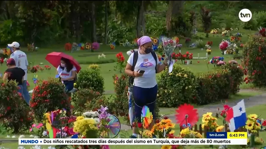 Cementerios en la “nueva normalidad” en el día de los difuntos.