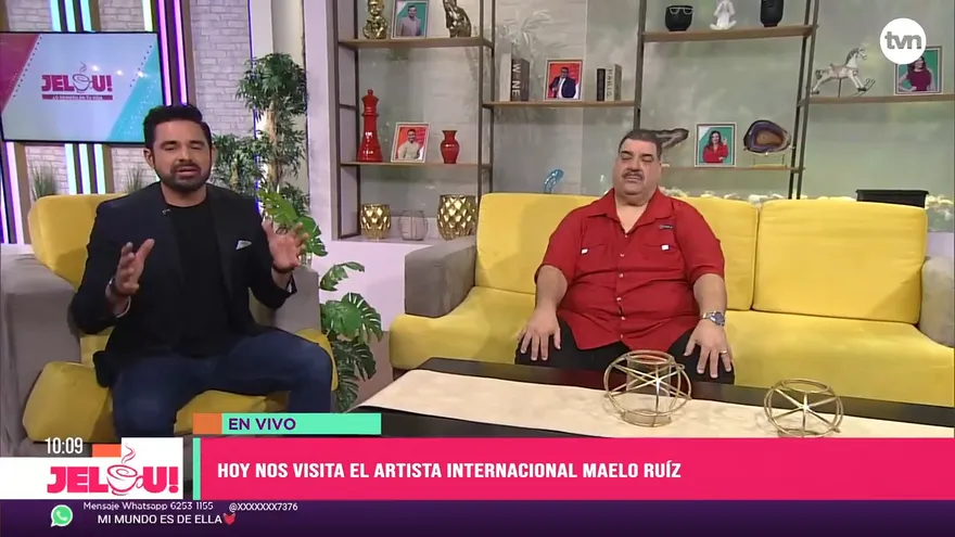 Maelo Ruíz visitó Jelou