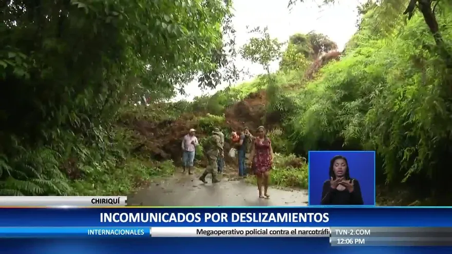 Comunidades se quedan sin víveres por lluvias en Chiriquí