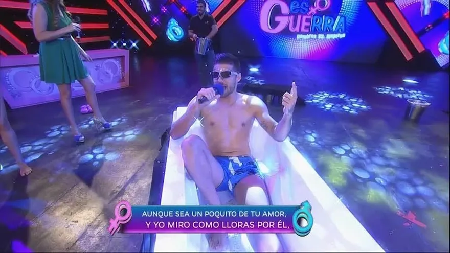 Pablo no pudo completar el juego  Canta Si Puedes
